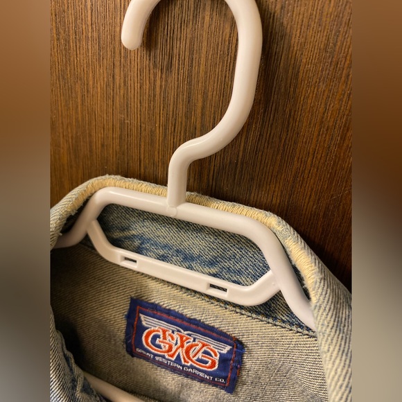 Vintage Light Blue Denim Jacket Great Western Garment Co (M) - Picture 3 of 11